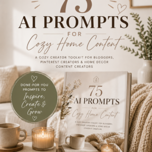 75 Prompt for Cozy Home Content