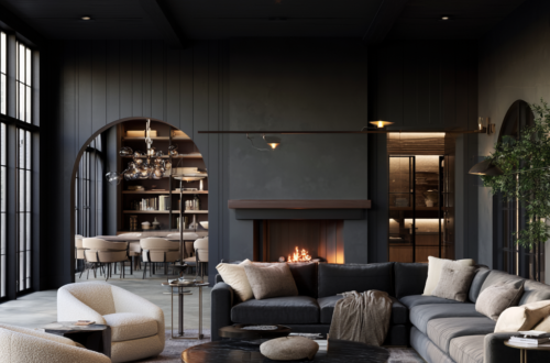 Moody luxury palette colors for home