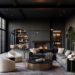 Moody luxury palette colors for home