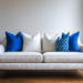 accent pieces in luminous blue