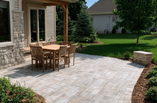 backyard diy paver patio
