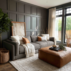 Example of a Board and Batten wall design