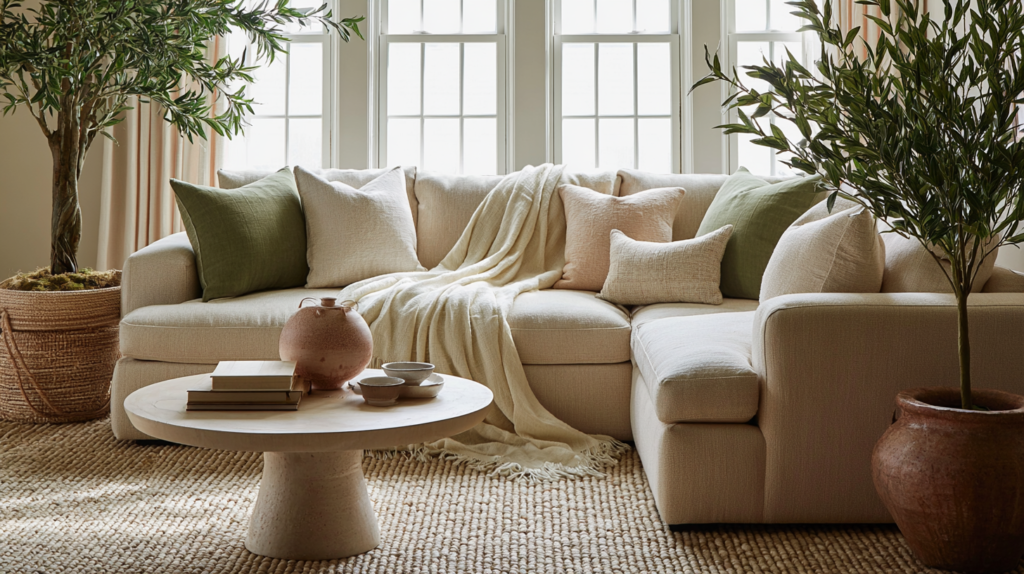 sensory designed cozy living room