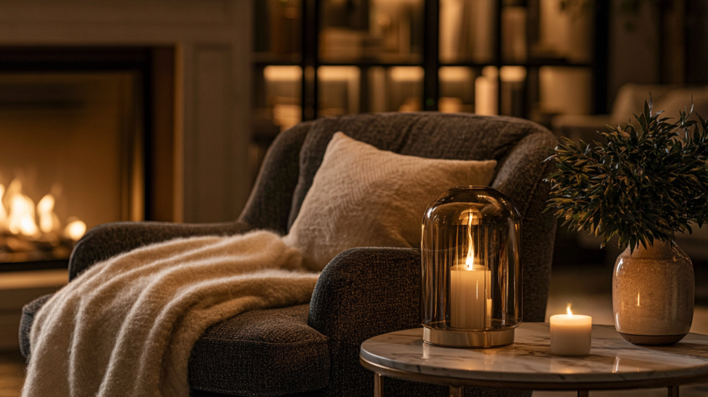sensory interior design soft lighting