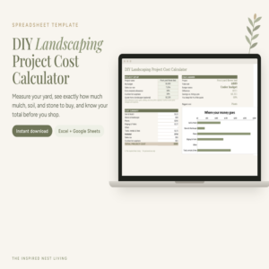 DIY Landscaping Project Cost Calculator
