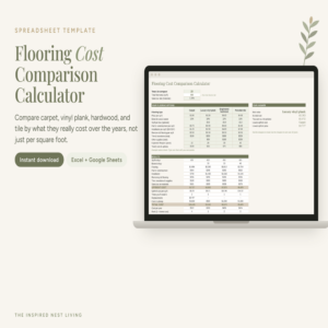 Flooring Cost Comparison Calculator